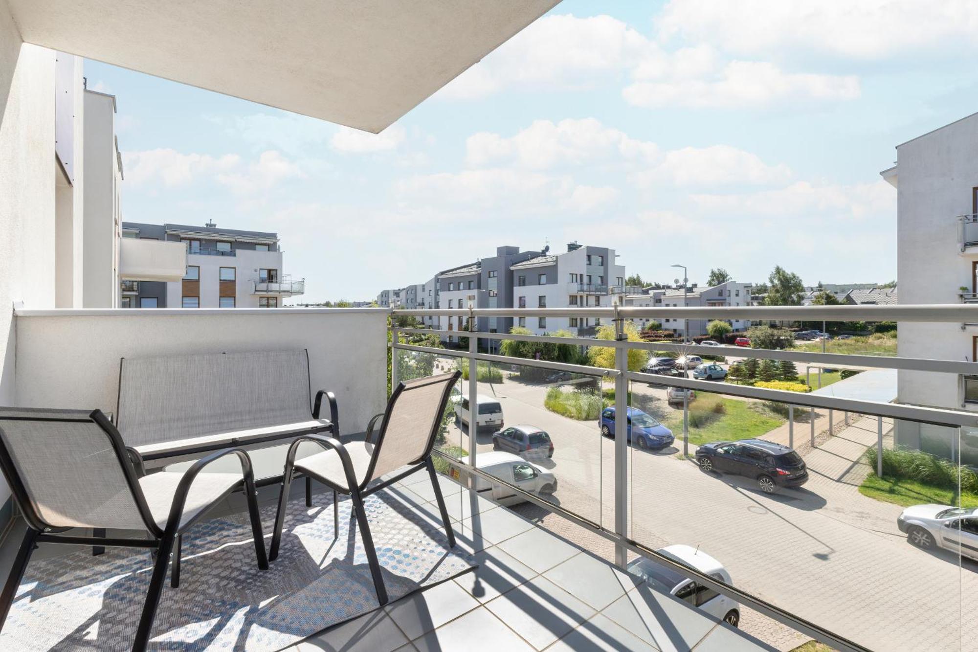 Jasny & Przestronny Apartament Z Balkonem I Parkingiem By Rent Like Home Гдиня Екстериор снимка