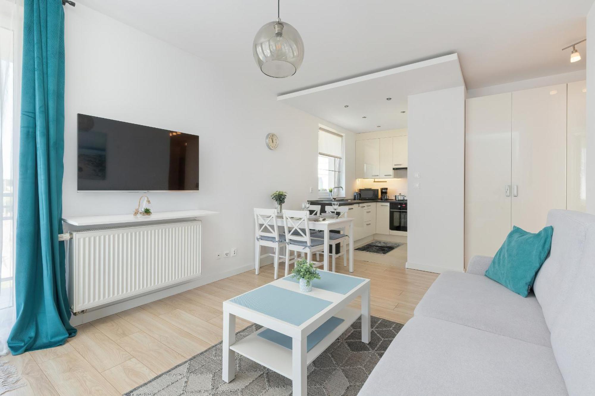 Jasny & Przestronny Apartament Z Balkonem I Parkingiem By Rent Like Home Гдиня Екстериор снимка