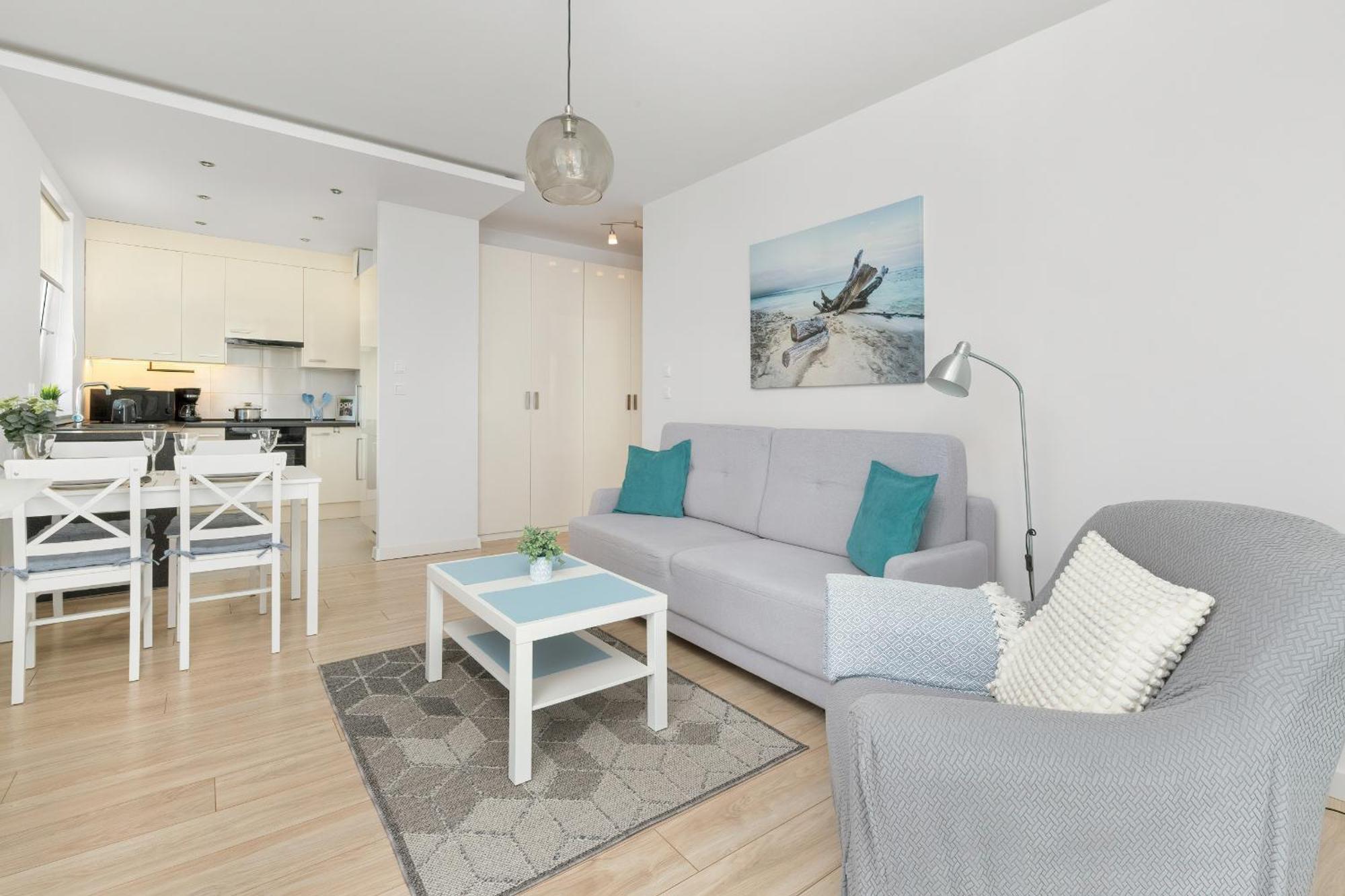 Jasny & Przestronny Apartament Z Balkonem I Parkingiem By Rent Like Home Гдиня Екстериор снимка